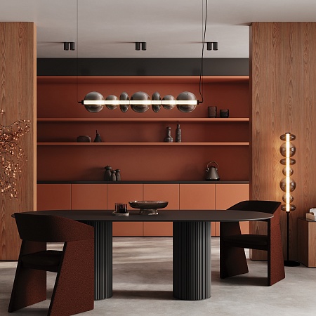 Подвесной светильник Maytoni Futuro MOD307PL-L40BS3K - фото