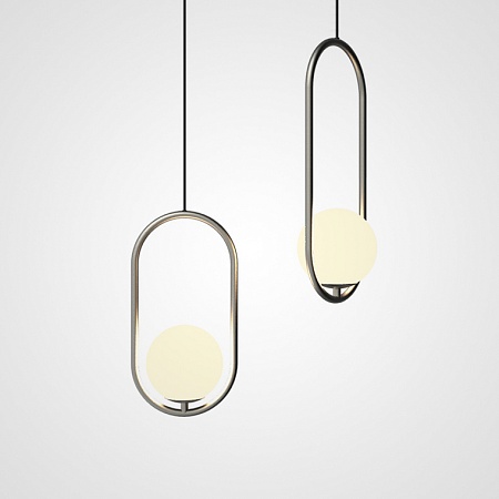 Подвесной Светильник Matthew Mccormick Hoop 40 Black Mila Pendant Imperiumloft 179964-22 - фото