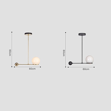 Подвесная Люстра Balance Black Imperiumloft 140546-26 - фото