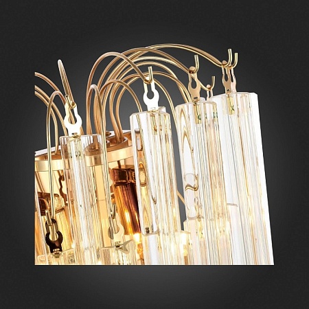 Бра ST-Luce Золотистый/Золотистый, Прозрачный G9 3*5W SL386.201.03 - фото