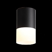 Светильник потолочный Черный LED 1*10W 3000K 780Lm Ra&gt;80 120° D78xH135 170-240VV ST100.402.10