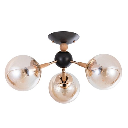 Потолочная люстра Arte Lamp BOSTON A4485PL-3BK - фото