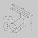 Трековый светильник Technical FOCUS LED TR032-2-12W2.7K-M-B - фото