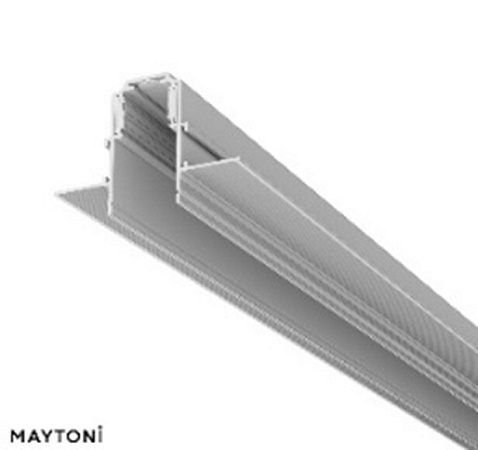 Трековая система Maytoni для натяжного потолка магнитная белая 400 TS-D-400-TR102-24W3K-W