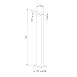 Ландшафтный светодиодный светильник Sensor IP54 1542 TECHNO LED черный Elektrostandard - фото