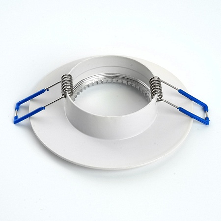 Светильник встраиваемый Feron GS-M361 потолочный MR16 G5.3 серебристый - фото