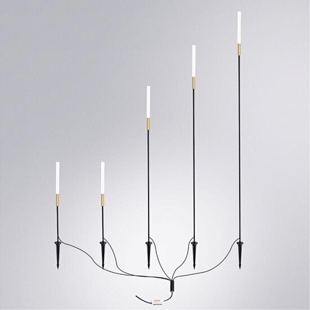 Грунтовый светильник Arte Lamp MUSTER A1083PA-5BK - фото