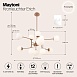 Люстра Maytoni Erich MOD221-PL-12-G - фото
