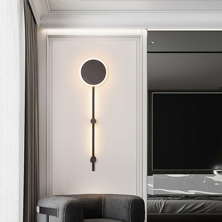 Настенный Светильник Mara H100 Black Трехцветный Свет Imperiumloft 224343-23 - фото