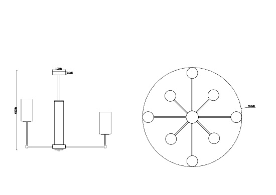 Люстра Freya Agnes FR5184PL-08CH - фото