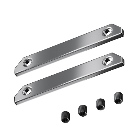 Комплект прямых соединителей  (2соединителя + 4 винта) - фото