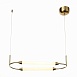 Подвес ST-Luce Латунь/Белый LED 2*10W 3000K SL6004.313.02 - фото