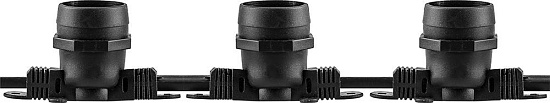 Гирлянда Feron CL25-25 Белт-лайт 230V черный IP65 25м - фото