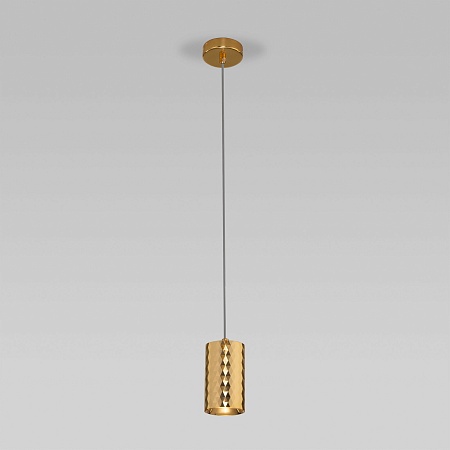 Подвесной светильник Eurosvet 50247/1 LED/ золото - фото