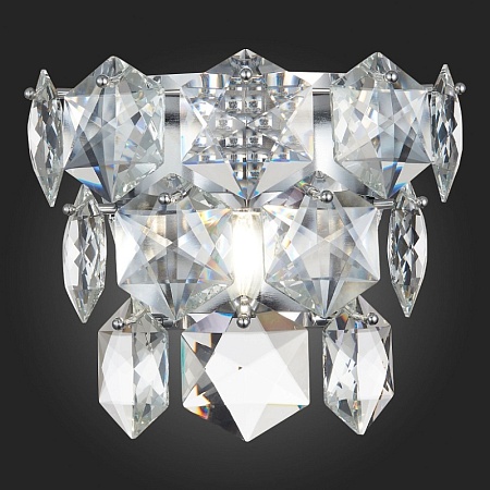 Бра ST-Luce Хром/Прозрачный E14 1*40W SL1631.101.01 - фото