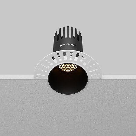 Встраиваемый светильник Technical DL120-10W-2.7K-TRS-B - фото