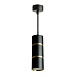 Светильник потолочный Feron ML1868  Barrel ZEN levitation на подвесе MR16 35W, 230V, чёрный, золото 55*180 - фото