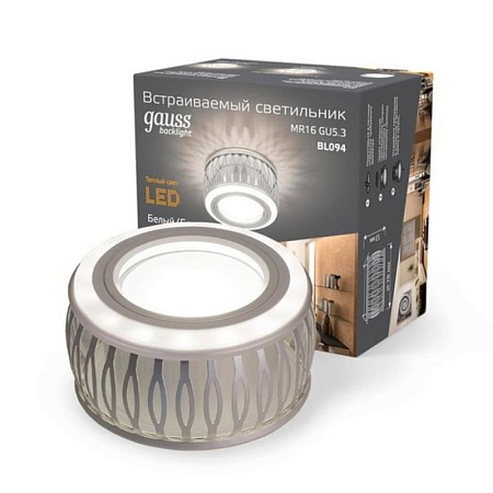 Точечный встраиваемый светильник GAUSS BL094_GAUSS - фото