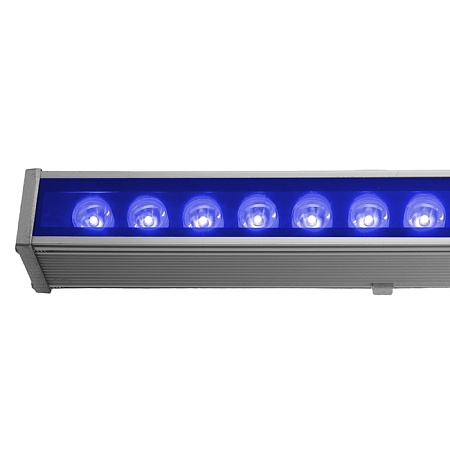 Светодиодный линейный прожектор для подсветки стен Feron LL-890 36W синий 85-265V IP65 - фото