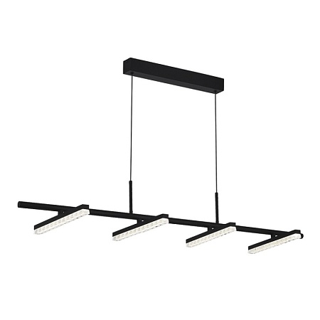 Светильник подвесной ST-Luce черный/прозрачный LED 1*32W 4000K SL1018.403.04 - фото