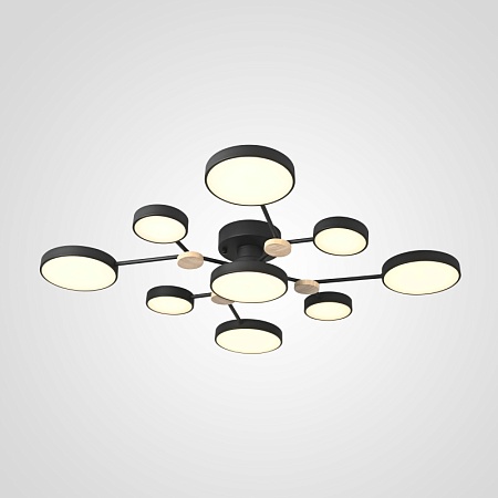 Потолочная Люстра Gamma D98 Black Imperiumloft 223769-23 - фото