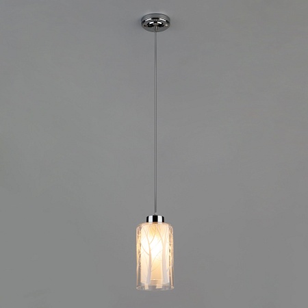 Подвесной светильник Eurosvet 50001/1 хром - фото
