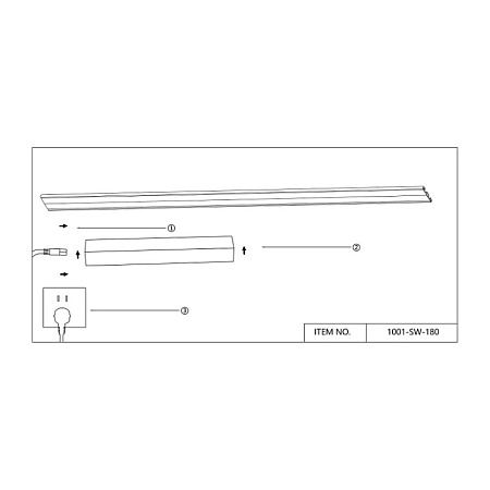 Проводной коннектор Unica Favourite 1001-SW-180 - фото