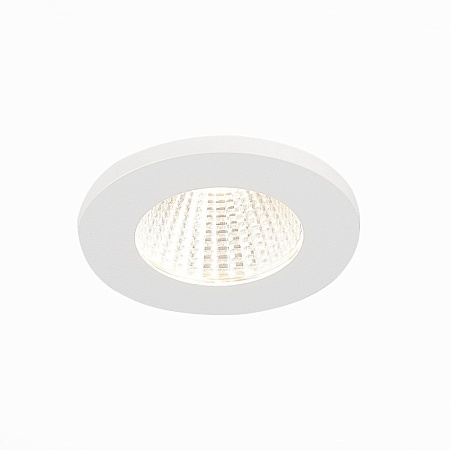 Св-к встр. Белый LED 1*10W 4000K 900Lm Ra>90 38° IP20 D80xH60 170-240V ST704.548.10 - фото