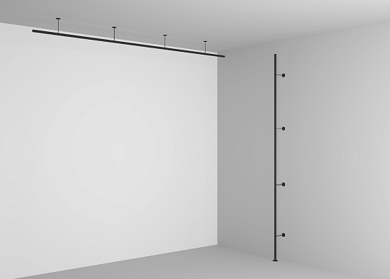 Основание напольное для круглого шинопровода  Levity - фото