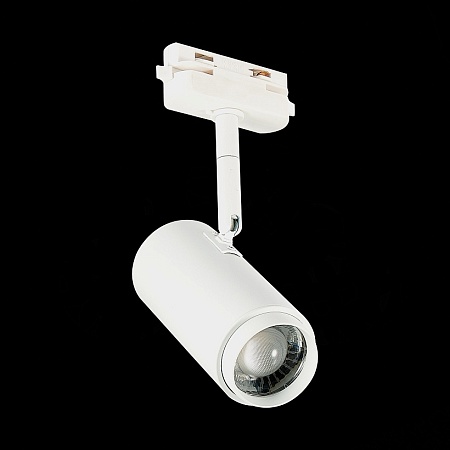 Св-к трек. Zoom Белый LED 1*12W 4000K 1 200Lm Ra>80 15-60° IP20 L137xW59xH179 170-240V ST600.546.12 - фото