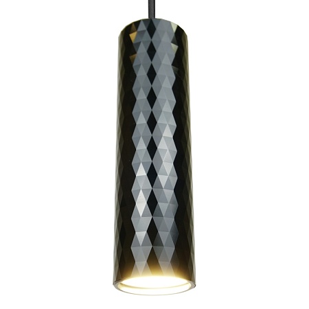Светильник потолочный Feron ML1888 Barrel PRISM levitation на подвесе MR16 35W, 230V, чёрный 55*200 - фото