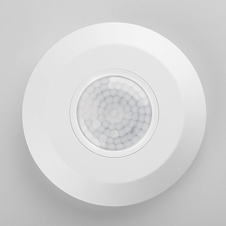 Инфракрасный датчик движения 6м 2000W 360° IP20 SNS-M-11 белый Elektrostandard - фото