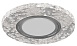 Светильник встраиваемый с белой LED подсветкой Feron CD953 потолочный MR16 G5.3, прозрачный - фото