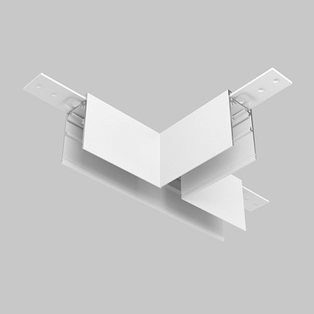 Коннектор Т-образный Exility накладной белый - фото