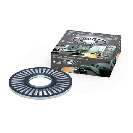 Точечный встраиваемый светильник GAUSS BL135_GAUSS - фото