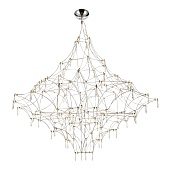 Светильник подвесной ST-Luce Хром/Прозрачный LED 114*0,5W 3000K SL6601.103.114