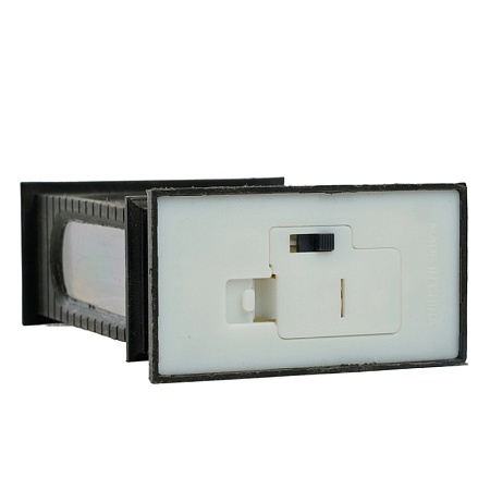 Выключатель 2-клавишный, STEKKER, PSW10-221-54, открытой установки, 250В, 10А, IP54, белый/серый - фото