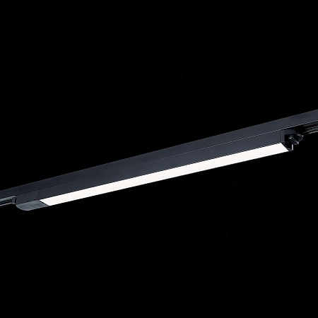 Св-к трек. Черный LED 1*24W 3000K 2 250Lm Ra>98 120 IP20 L600xW34xH33 180-240V ST366.438.24 - фото
