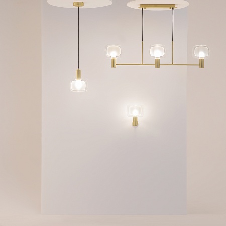 Подвесной светильник Maytoni Vision MOD411PL-01G - фото