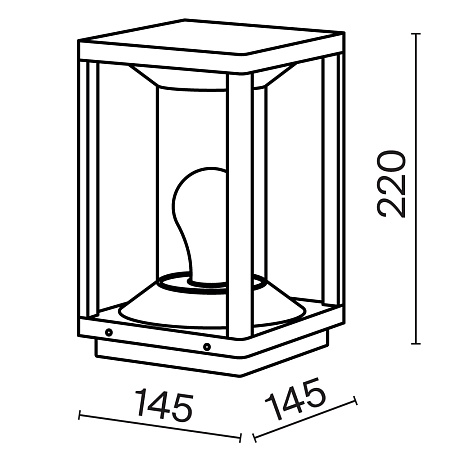 Ландшафтный светильник Outdoor Cell O452FL-01GF - фото