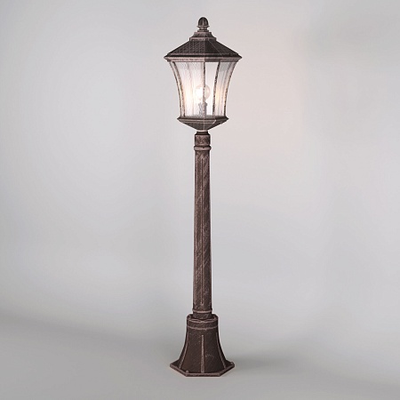 Уличный светильник на столбе Virgo F капучино IP44 GLXT-1450F капучино Elektrostandard - фото