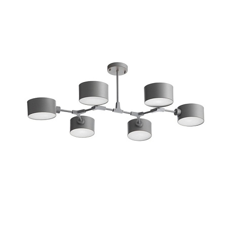 Светильник потолочный Серый/Серый E14 6*60W SLE183702-06 - фото