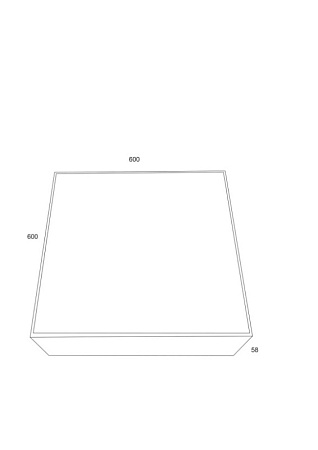 Потолочный светильник Technical  C067CL-L96W4K - фото
