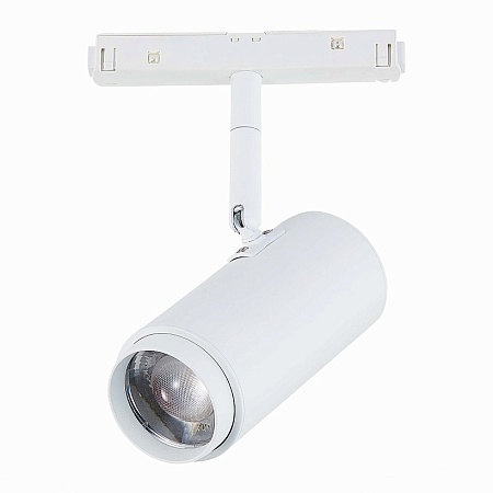 Магнитный трековый светильник ZOOM Белый LED 1*6W 3000K 667Lm Ra>90 10-60° IP20 L137xW5 ST357.536.06 - фото