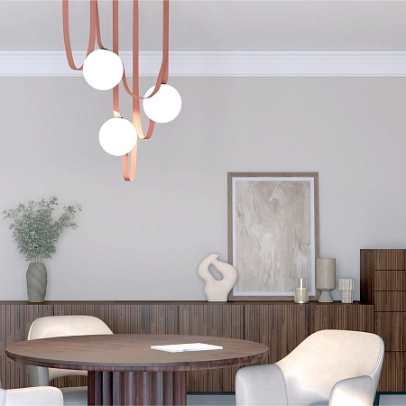 Светильник на шине Denkirs BELTY ORB DK5550-BK - фото