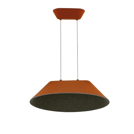 Светильник подвесной ST-Luce Оранжевый,Серый/Оранжевый,Серый LED 1*12W SL3001.723.01 - фото