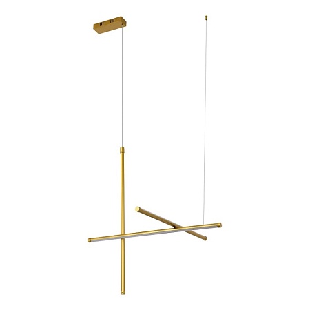 Светильник подвесной ST-Luce Матовое золото LED 1*37W 3000K SL6207.213.37 - фото