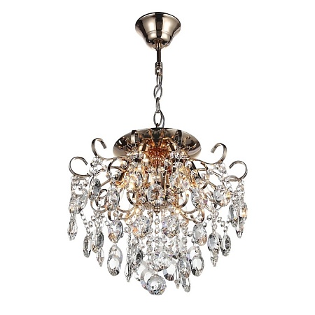 Люстра подвесная ST-Luce Золотистый/Прозрачный E14 6*40W SL846.202.06 - фото