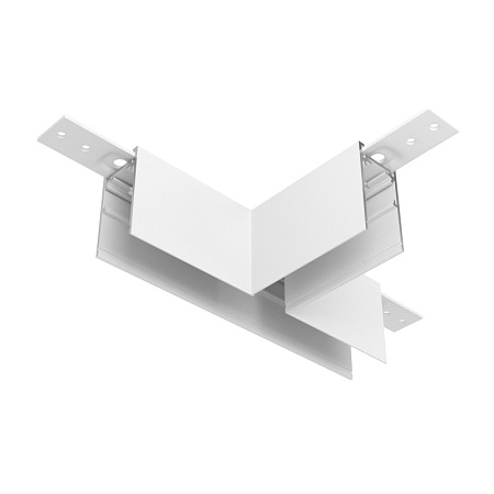 Коннектор Т-образный Exility накладной белый - фото