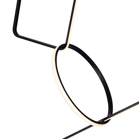 Светильник подвесной ST-Luce Черный LED 1*50W 3000K SL6113.453.01 - фото